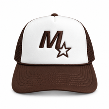Load image into Gallery viewer, M Star Trucker Hat
