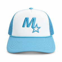 Load image into Gallery viewer, M Star Trucker Hat
