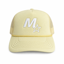 Cargar imagen en el visor de la galería, M Star Solid Trucker Hat
