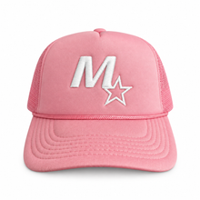 Cargar imagen en el visor de la galería, M Star Solid Trucker Hat
