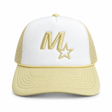 Load image into Gallery viewer, M Star Trucker Hat

