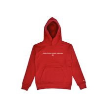 Load image into Gallery viewer, Politics Per Usual Hooded Sweatshirt
