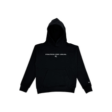 Load image into Gallery viewer, Politics Per Usual Hooded Sweatshirt
