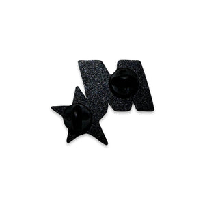 M Star Enamel Pin